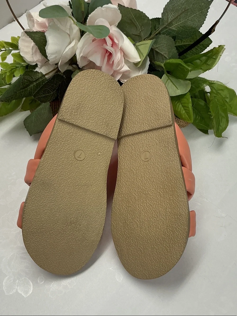 Women’s Braided Slide Sandals - Tan
